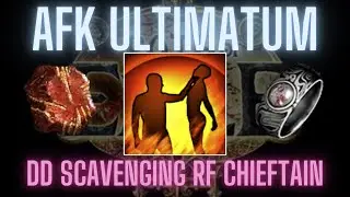 POE 3.25 | AFK Your way to a mageblood with Ultimatum Chieftain | Scavenging RF Detonate Dead