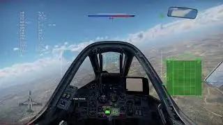 Air to Ground Radar mode - Su-39「War Thunder Devserver」