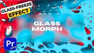How to make GLASS MORPHISM EFFECT in Premiere PRO