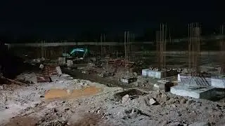 Foundation work.