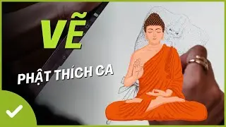 Vẽ Phật Thích Ca Mâu Ni #phậtthíchca #thichcamauniphat #thichcamauni