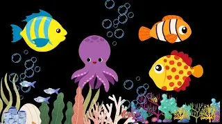 Underwater baby sensory: Calming underwater Sea Animation