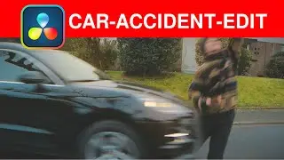 CAR CRASH EDIT - made with Davinci Resolve 18