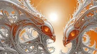 Delicate Creatures of Fractal World - the beauty of Imagine AI