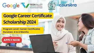 Google Career Certificate Scholarship Program 2024 | How To Apply For Google Career Scholarship 2024