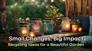 Transform Your Garden with Recycled Materials – Amazing Ideas You’ll Love!