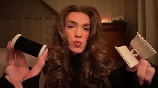 asmr doing your hair 🦢