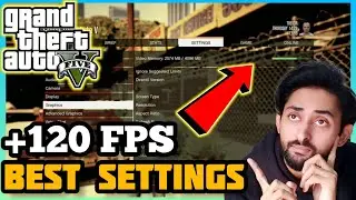 BEST GTA 5 SETTINGS FOR LOW END PC | HOW TO FIX LAG IN GTA 5 | GTA 5 Mods 2023 Hindi/Urdu