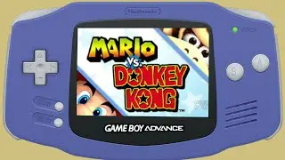 Playing the original Mario vs Donkey Kong