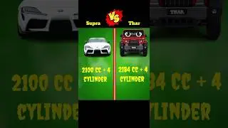 Supra V/S Thar ❓ Full Comparsion #short #shortfeeds #trending #virel #thar #supra