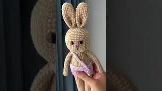 МК по этому прекрасному зайцу уже на канале, вяжите с удовольствием 💜 