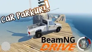 BeamNG Parkur MAPA ►Logitech Driving Force GT◄ (60fps) HD