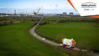 First reactor arrives at Hinkley Point C