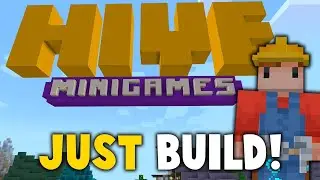 Minecraft но это 50 минут СТРОИТЕЛЬСТВА С ПОДПИСЧИКОМ!!! I The Hive I Just Build🤯🏗️