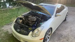 G35 Z1 Intake Install!!