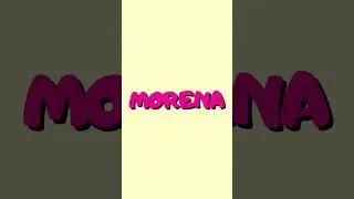 MORENA: Trovo un personaggio animato con il TUO NOME! #disney #anime #cartonianimati