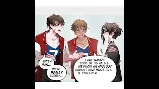 Goth FemBoy & The Jock shorts #9 They Apologize To Jasper Comic Dub - Comic By Merryweather 