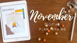 NOVEMBER 2021 Bullet Journal Setup | Digital Plan With Me | Goodnotes & Procreate