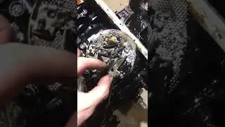 Что делать если оборвало натяжитель цепи? Забить! 