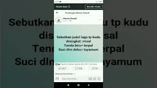 Judul Lagu dan singkatannya Bikin Ngakak