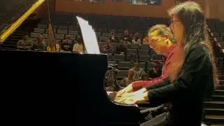 Dvorak New World Symphony - Happy Birthday mash-up! (Piano 4-hands)