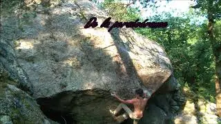 Bouldering Introduction Damien Masson (La spatule Haute-Loire)