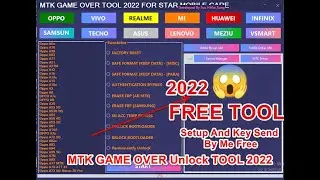 Mtk Over Tool Free Setup And Keygen || Mtk Game Over Tool 2022