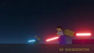 "What you're dream" A roblox blender lightsaber fighting animation #robloxanimation #robloxminimovie