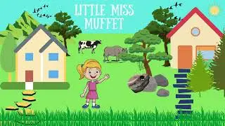 Little Miss Muffet Song With Lyrics | Kids Song | Best Nursery Rhymes | Song for Kids | Best Songs