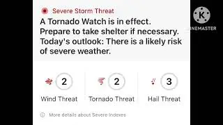 (The storm is over) There is severe weather heading for my area. Send your prayers here!
