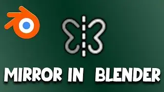 blender mirror modifier I how to mirror in blender I blender mirror