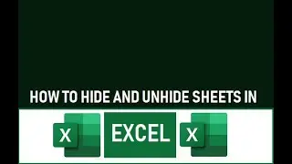 Hide and Unhide MS Excel sheet with protection in HINDI/URDU