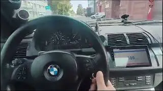 Самый Быстрый  BMW X5 E53 3.0D на Континенте \ Разгон от 0 до 100 за 5.38 Sec Gps