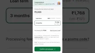money view 5000 loan par processing fee kitna katta hai