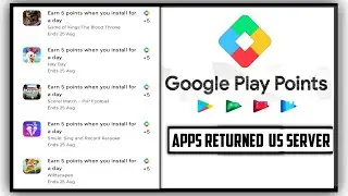 Google Play Points Apps Returned | US Server | Earn 25 play Points