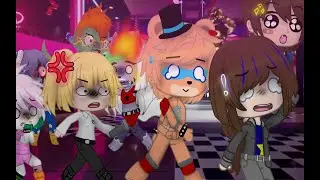 что происходит у персонажей Fnaf нарушение безопасности {Gacha club}