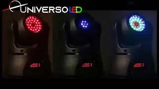 Luces Mini Roboticas 3 en 1 RGB