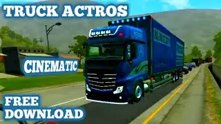 [CINEMATIC] MOD TRUCK ACTROS TERBARU || BUS SIMULATOR INDONESIA ||