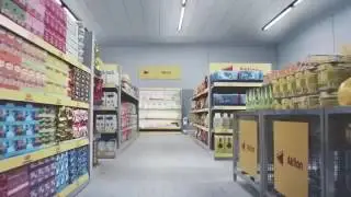 Коты в супермаркете