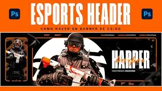 PHOTOSHOP TUTORIAL | COMO HACER UN BANNER GAMING 2022