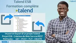 Import et Export d’un projet Talend (Projet ESB Partie 1 : Création de Web Service) – Talend ESB #9