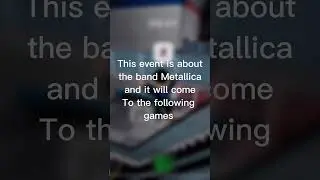 New Metallica Event Coming To 