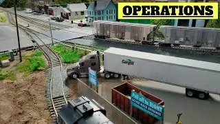 Realistic Model Railroad Operations: Working Cargill Salt Part 1