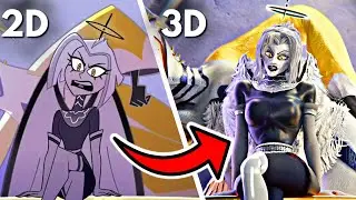 I Remade ADAM & LUTE In 3D  (Hazbin Hotel)