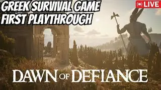 New Greek Survival Game! Dawn of Defiance! First Playthrough! - !sounds !socials