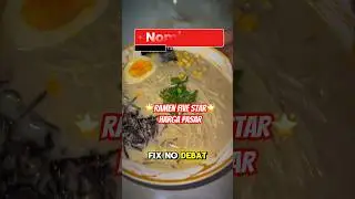 Ramen Five star harga pasar!! #ramen #kulinersolo #jepang #kulinerjepang #hiddengems #murah #enak