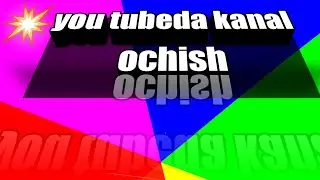 You tubeda kanal ochish 👍👍👍