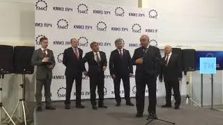 Ренат Акчурин на открытии комплекса для стерилизации медизделий