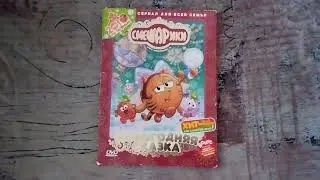 Открытие DVD-диска Смешарики: 