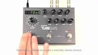 Strymon TimeLine - Dual Delay Machine audio clips